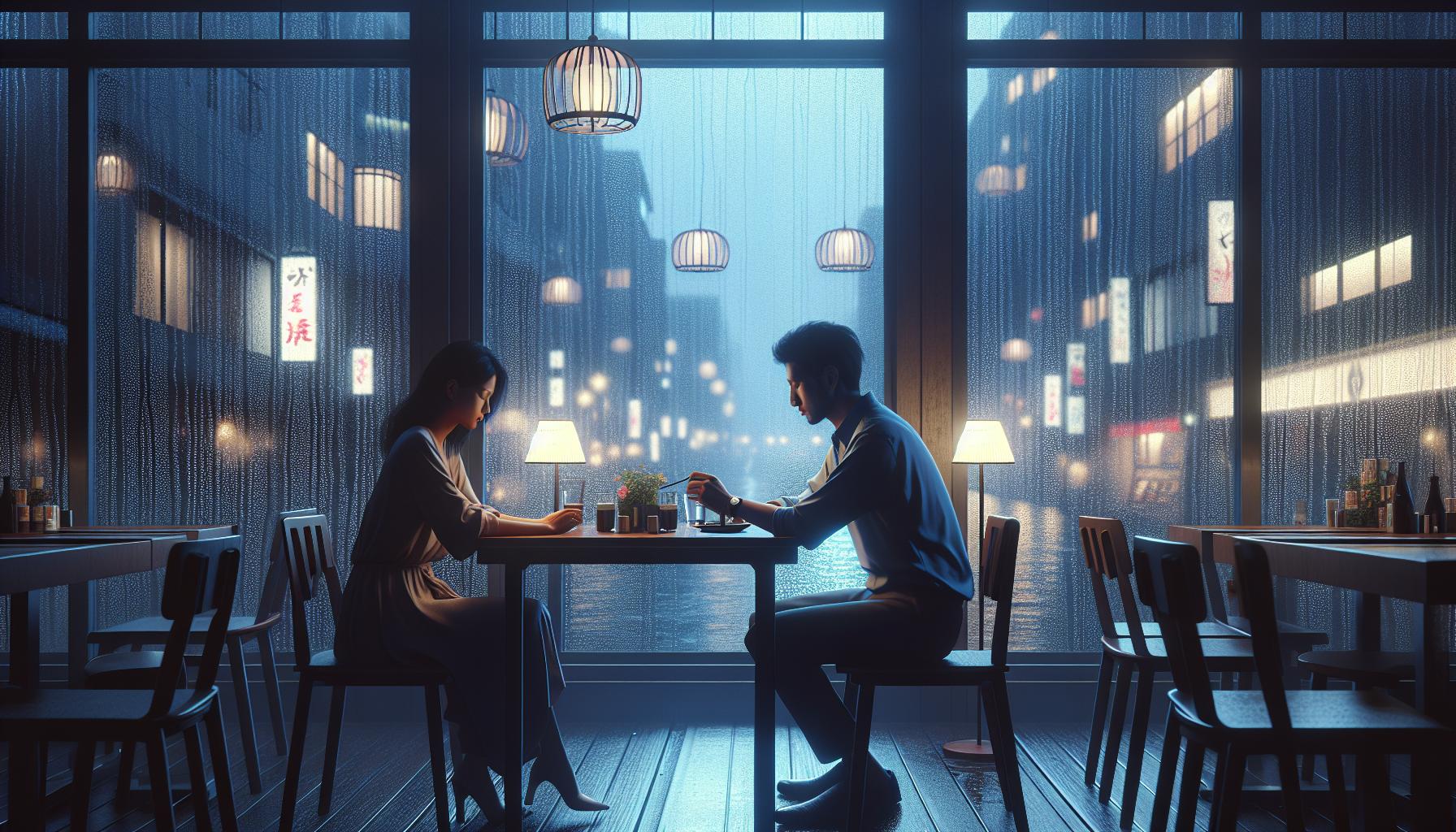 沈黙の二人
